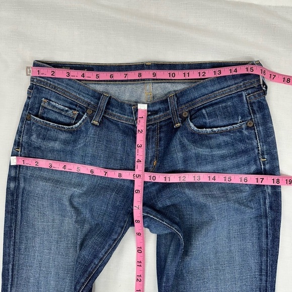 Citizens Of Humanity size 28 x 29 Ingrid Low Rise Flare Stretch Jeans #002 - Picture 7 of 15